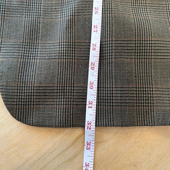 Brooks Brothers 346 Men's 3-Button Blazer Brown Houndstooth 100% Wool Size 44R - Picture 11 of 13